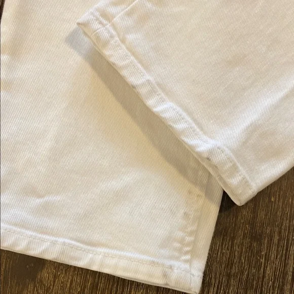 RAG & BONE White High Rise Straight Leg Jeans - Picture 9 of 12